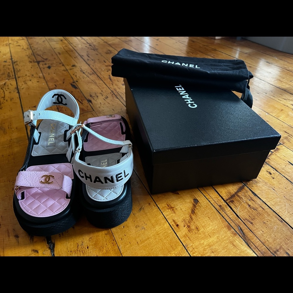 Authentic Chanel Sandals